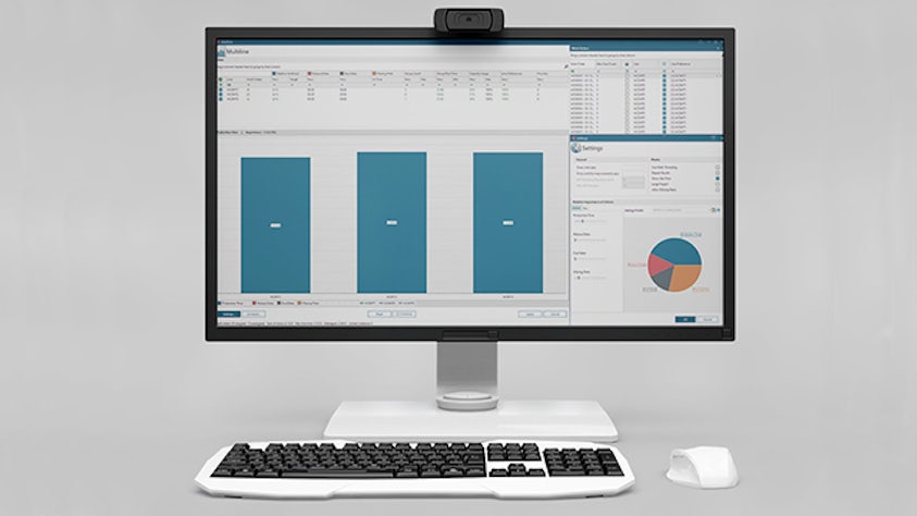 Image sur un ordinateur montrant la fonction de regroupement de produits intelligente smt.