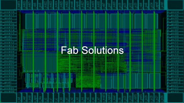 Calibre Fab Solutions software improves product yield and provides faster ramp by structuring and analyzing massive amounts of data