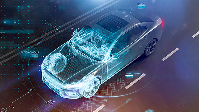 car schematic morphing into real car | The Calibre RealTime Custom interface enables on-demand immediate Calibre DRC feedback for custom and analog/mixed-signal (AMS) design flows, improving DRC productivity by 2-4X.