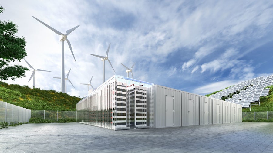 Fire protection for lithium-ion battery storage systems