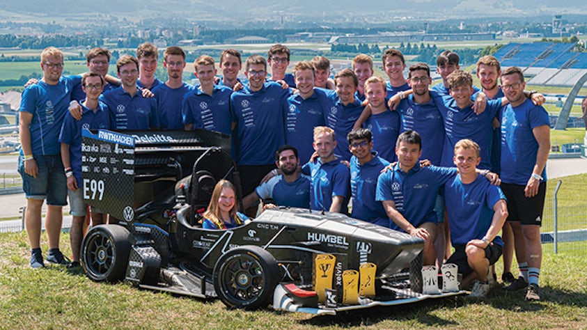 Building an industry standard race car in one year