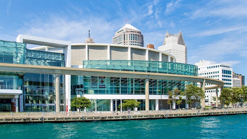 Huntington place convention center based in Detroit, Michigan on the waterfront.