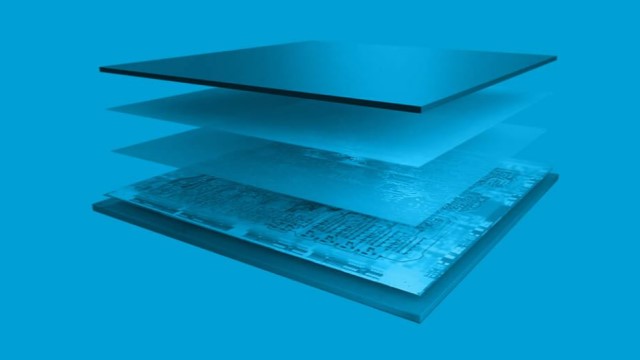 Image of IC design layers