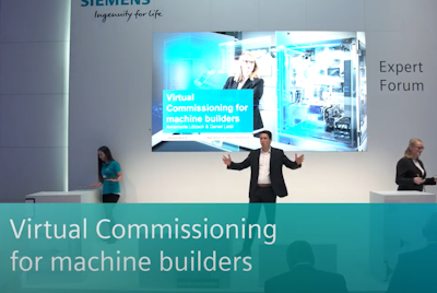 Virtual Commissioning for machine builders