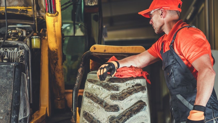 Heavy equipment aftermarket service technician
