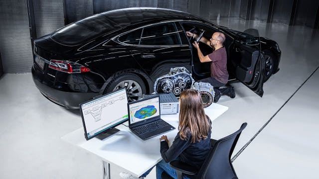 ミュレーションベースのコンポーネント・モデルを使用して、車両設計や制御設計がNVH性能にもたらす影響を評価します。