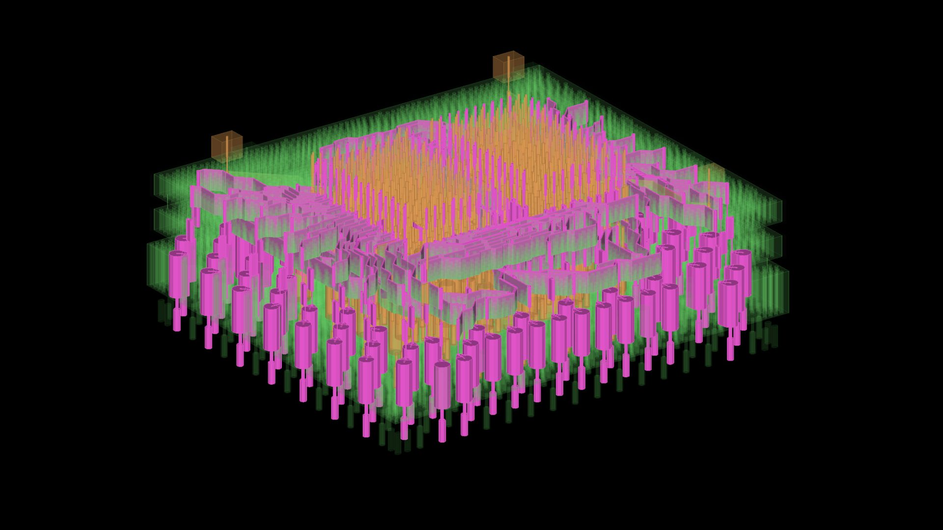 HyperLynx screen shot of advanced PCB solvers.