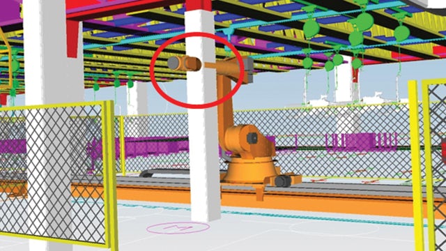 Dynamic 3D simulation supports analysis of complex assembly scenarios for the new Maxximo