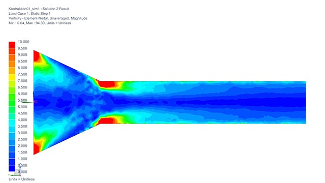 CFD simulation using Simcenter 3D Flow and Simcenter 3D Thermal was used to optimize the geometry of the wind tunnel asa hydraulik built at its headquarters in Vienna, Austria.