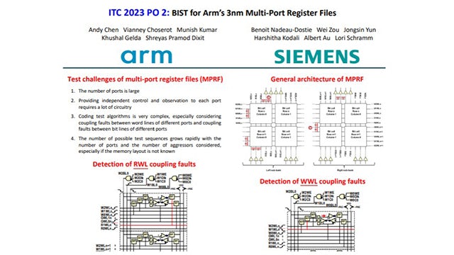 BIST for Arm’s 3nm multi-port register file