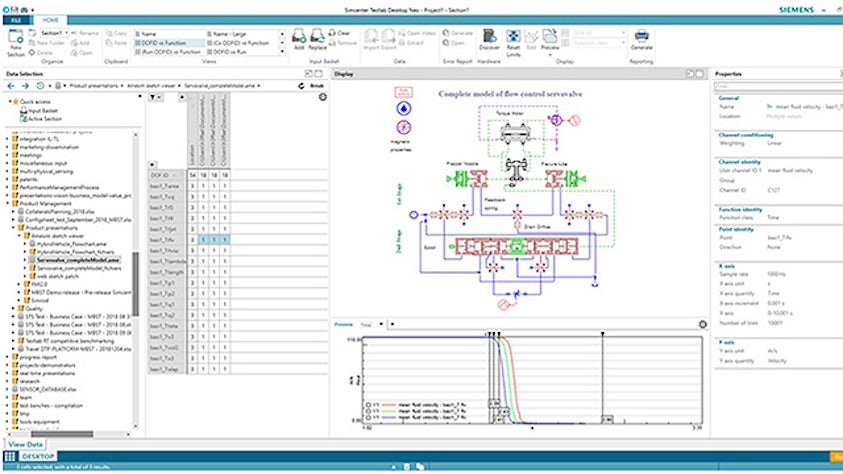 Simcenter Testlab 软件的视觉效果图。