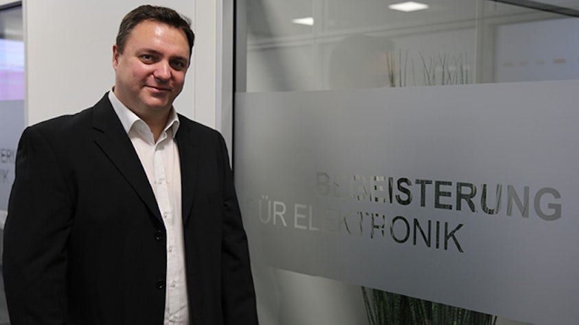 Robert Rudolph, BMK’s head of process enhancement and senior new product introduction (NPI) project leader