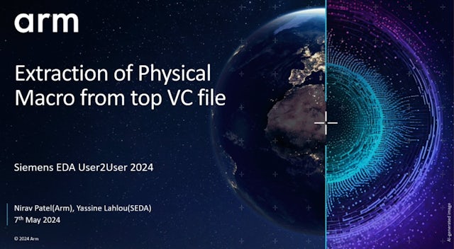 DVT - U2U EU 2024 - Extraction of VC file for Physical Macro from top VC file ARM
