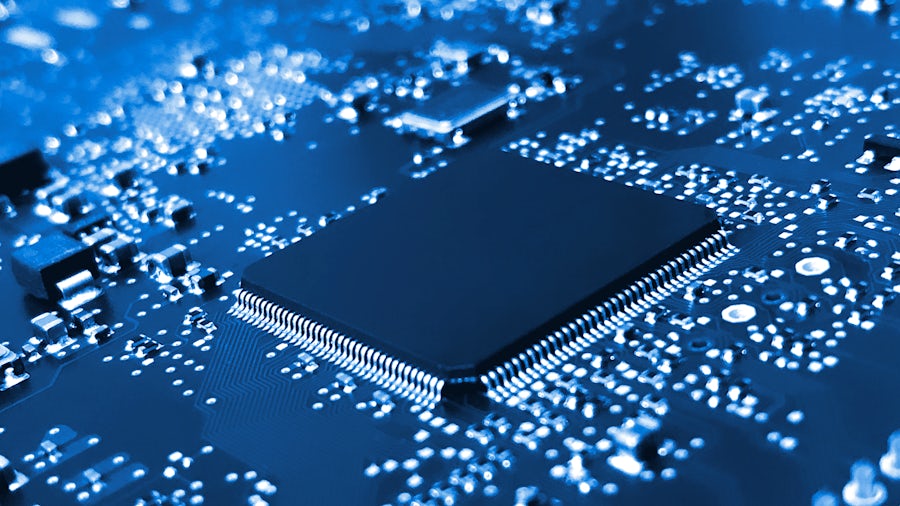 Highlight of an Integrated Circuit.