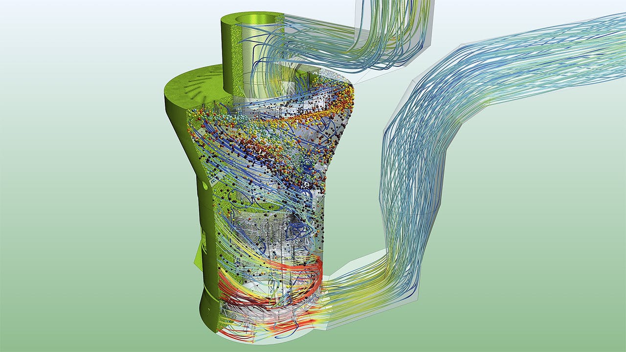 Improving operations: coupling DEM and CFD to optimize particulate flows