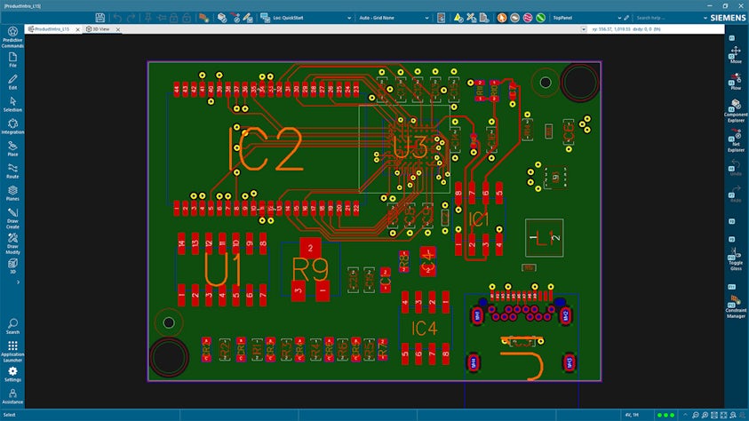 2d PCB design in PADS Pro Essentials 