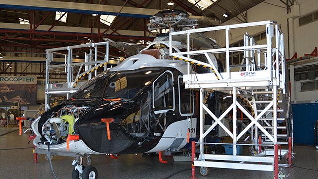 Figure 1: The pilot project is aimed at validating the simulation approach in the H160 in order to reduce the fuel system test cycles by a factor of two for the next helicopter models
