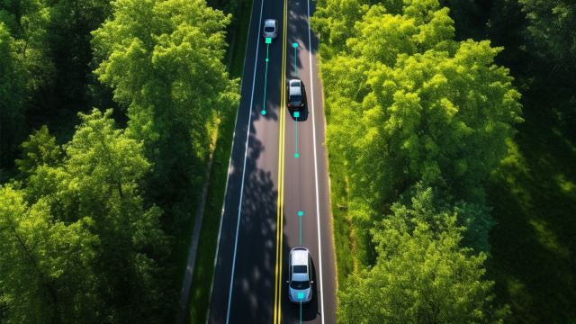 Sustainable cars using sensors.