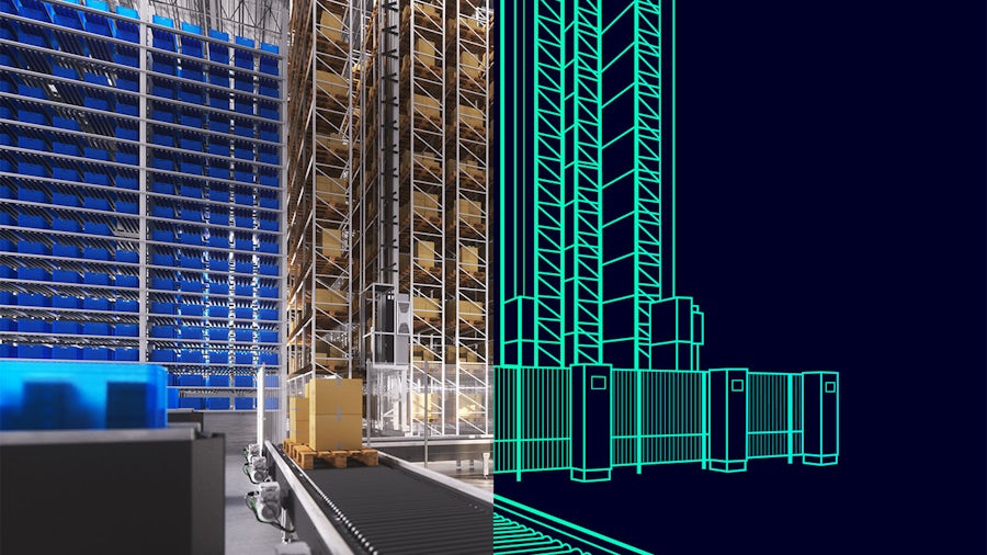Supply chain with digital twin technology