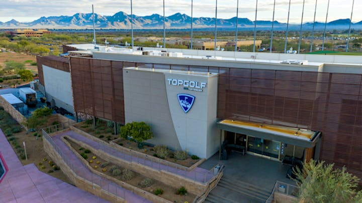 Image showing Top Golf in Scottsdale, Arizona. 