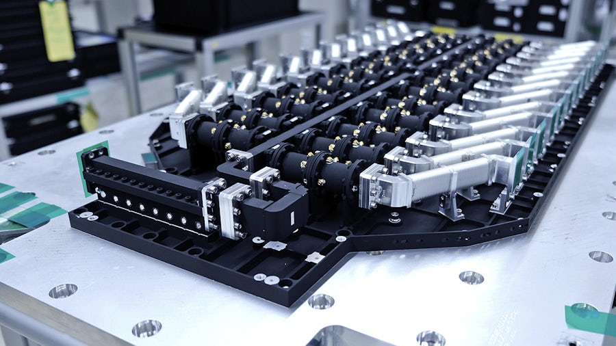 TESAT’s output multiplexer.