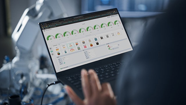 An image of a computer screen showing data visualization.