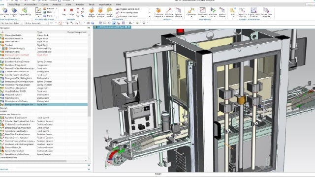 Screenshot of NX CAD automation dashboard