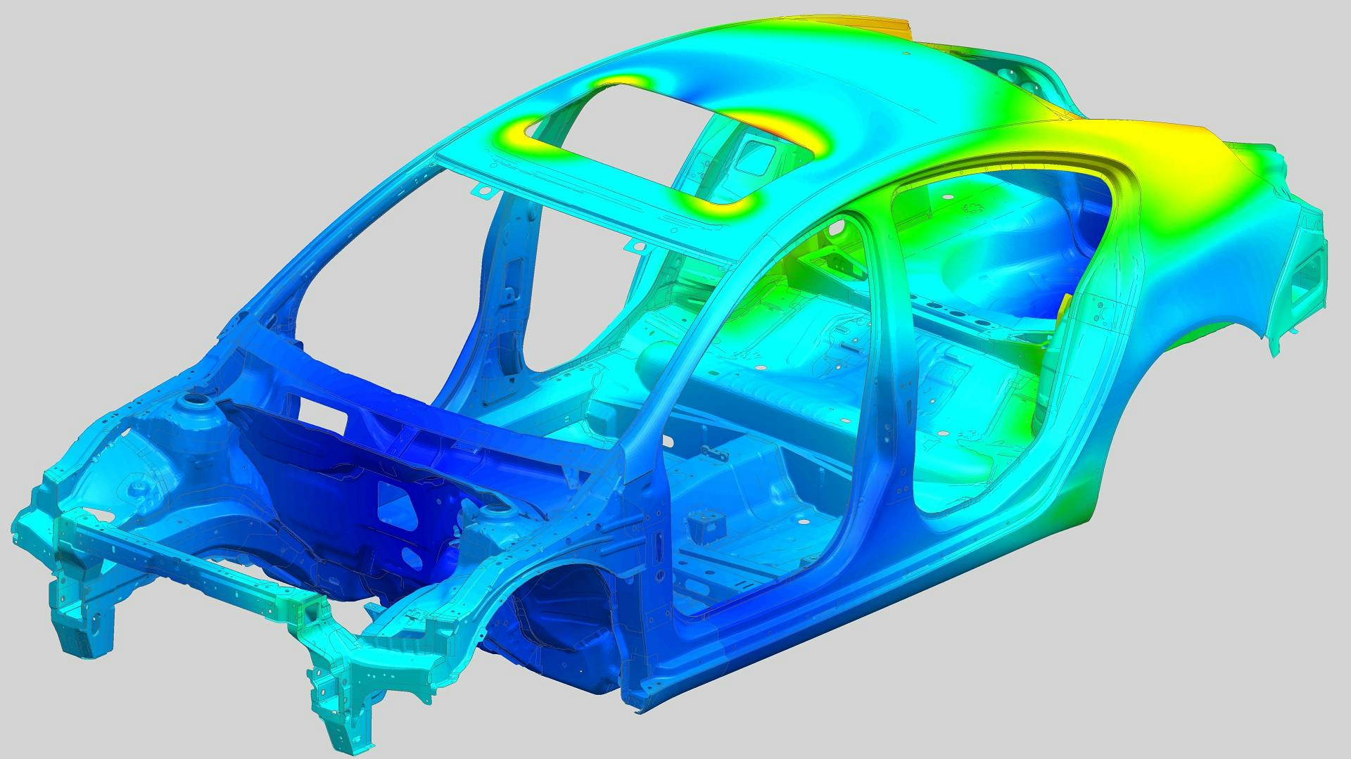 Acelere el proceso de análisis estructural CAE del vehículo
