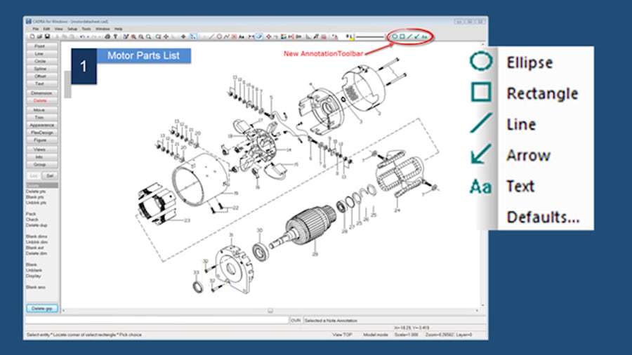 CADRA Annotation Graphic