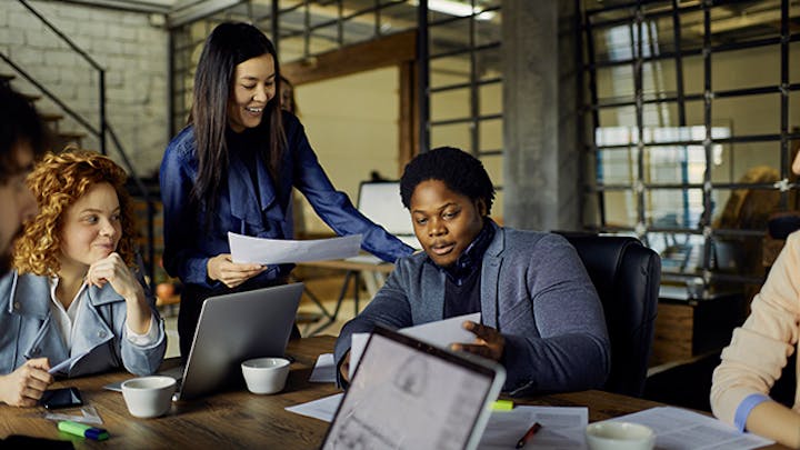 Business team collaboration.