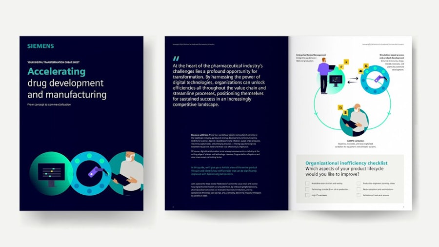 cheat sheet of accelerating drug development and manufacturing for pharmaceutical industry