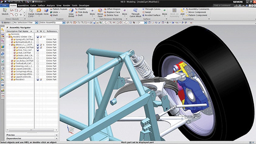 3D Simulation of flexible pipes, hoses, and cables made with Simcenter 3D