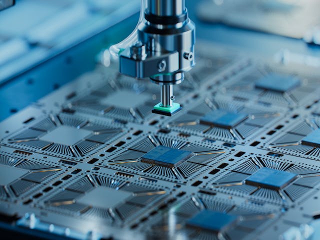 In-Circuit placement of an integrated circuit