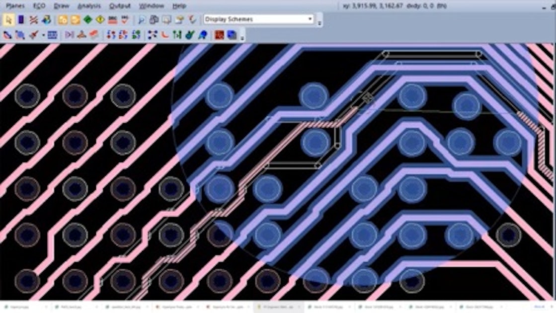 Xpedition enables interactive PCB routing aids