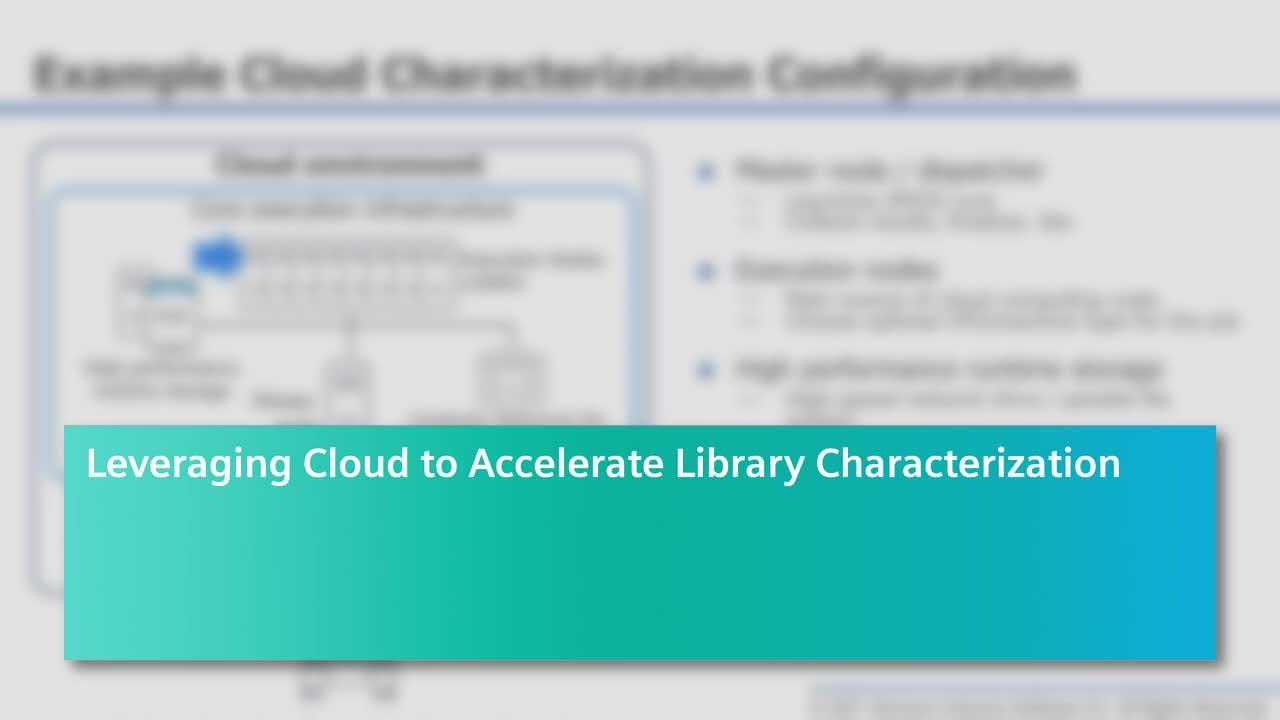 Leveraging Cloud to Accelerate Library Characterization