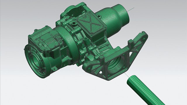 Shrinking CAE process time