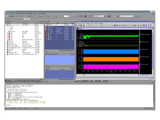 The Questa ADMS analog-digital mixed-signal simulator works exclusively with the Eldo Platform to extend the Questa Verification Platform to analog and mixed-signal designs, 