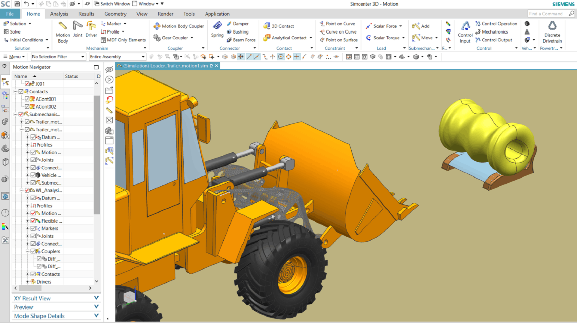 Simulation der Lebensdauer von Schwermaschinen