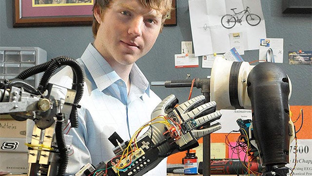 Read about how a teenage boy was inspired and succeeded in disrupting the prosthesis industry.
