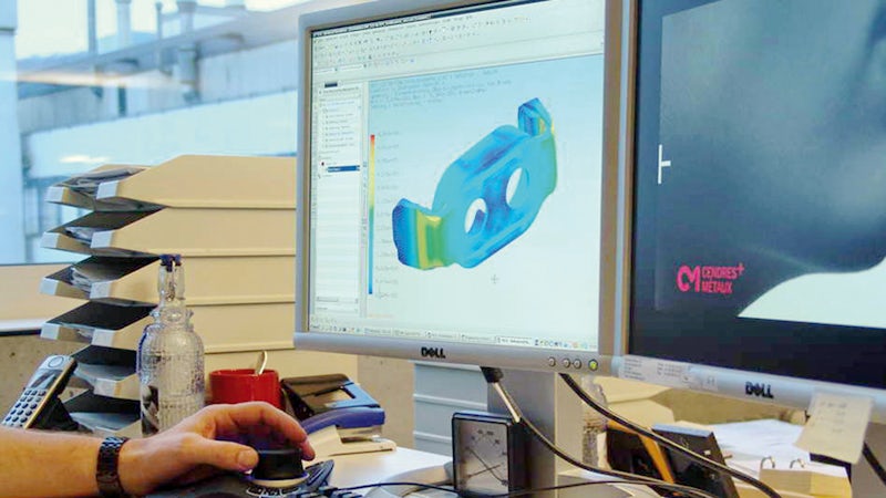 Swiss machining specialist significantly cuts costs and saves time using highly integrated CAD/CAE/CAM technology featuring synchronous technology
