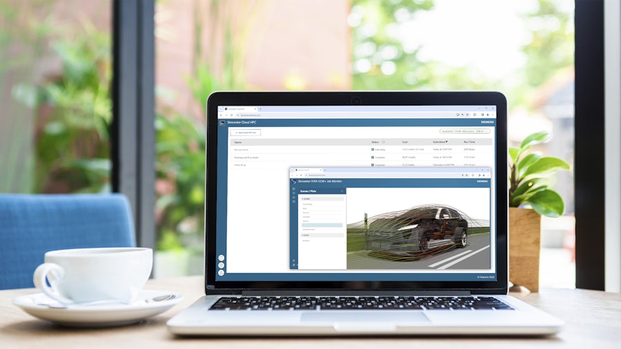 Simcenter Cloud HPC gives you instant access to a virtual high-performance computing (HPC) cluster without requiring installation, configuration or queuing. 