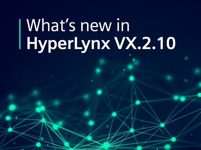 What's new in HyperLynx VX.2.10
