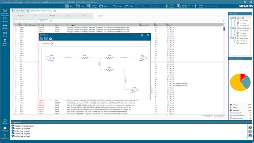 HyperLynx Schematic Analysis - Fast efficient schematic verification