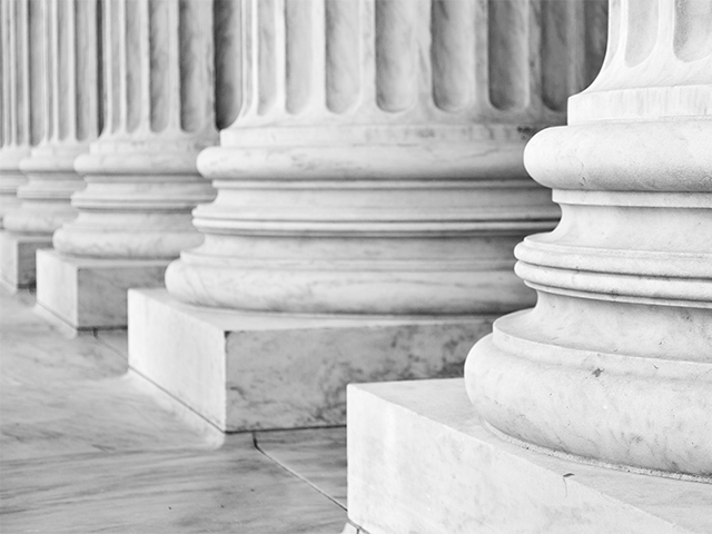 Row of marble columns | Foundry qualified and supported Calibre PERC rule decks are essential to establishing a reliability baseline, not only to guide improvements, but also to establish best practices with internal and 3rd party IP through full-chip sign-off.