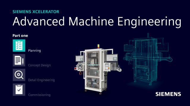 Advanced machine engineering info slide.