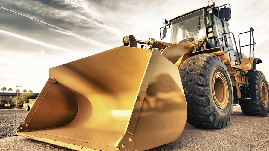 Heavy equipment in an outdoor setting