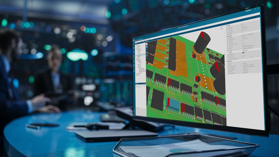 Leiterplattenbestückung, intelligente Fabrik zur Elektronikfertigung
