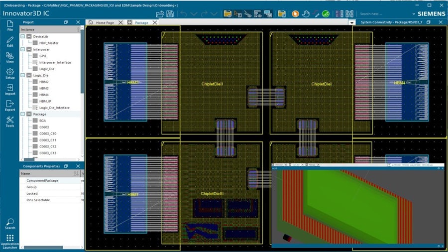 Heterogeneous Integration optimized design