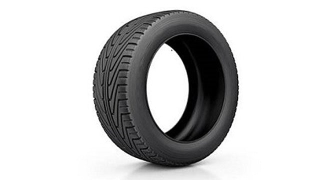 타이어의 3D 이미지