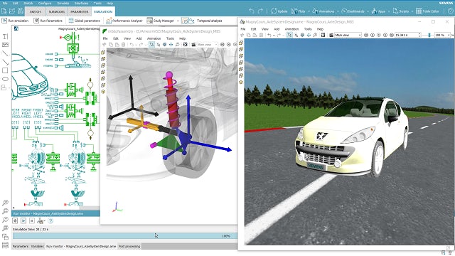 Vehicle System Dynamics Simulation</br>